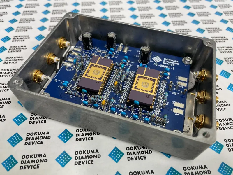 amplificador Figure 03 diamante MOSFET diferencial Amplifier