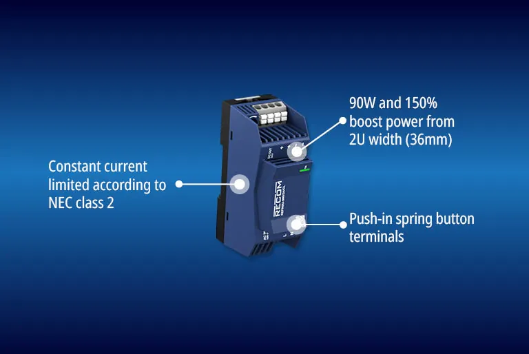 Fuente Alimentación Recom REFIN2U-S90