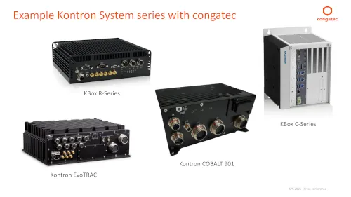 Equipos de colaboración Kontron & congatec