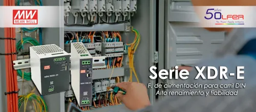 Fuente de alimentación MEAN WELL Serie XDR-E