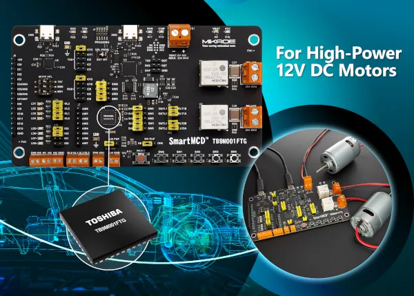 Toshiba SmartMCD™ para motores CC con escobillas