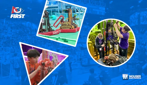 Mouser Electronics impulsa la innovación juvenil con FIRST Robotics Competition