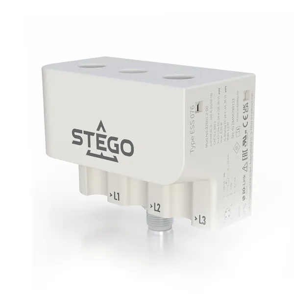 STEGO lanza el sensor inteligente trifásico ESS 076 para monitorización energética industrial