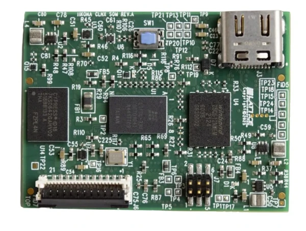 Placa SoM CrossLinkU-NX de Lattice para IA en el borde con Raspberry Pi CM5